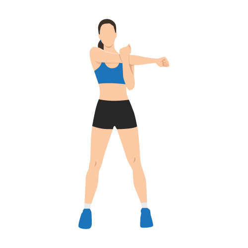 cross body stretch